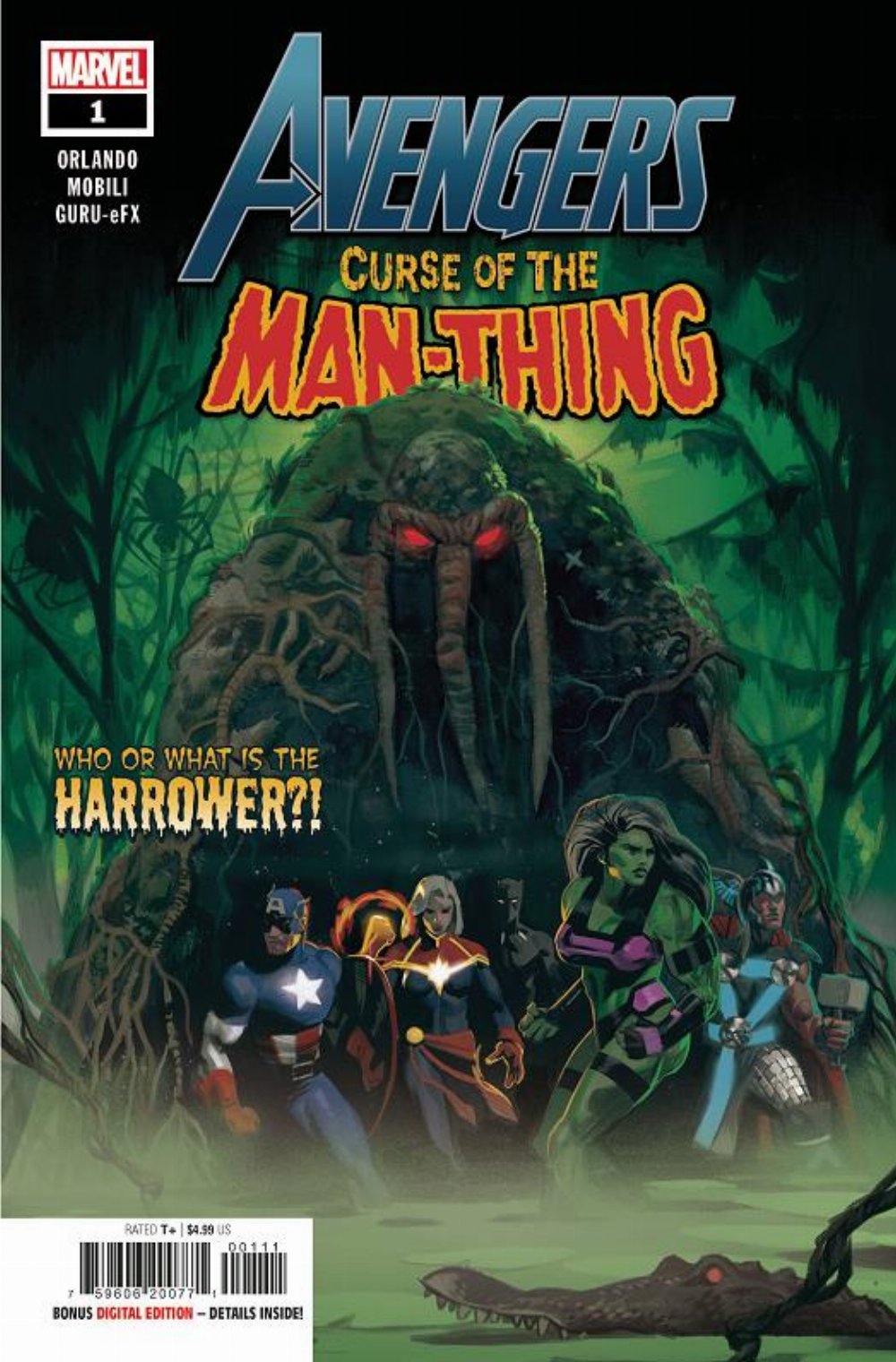 Avengers Curse Of The Man-Thing #1