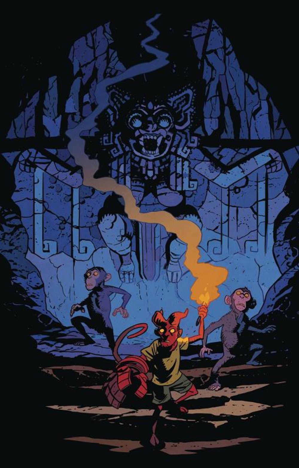 Young Hellboy The Hidden Land #3 (Of 4)
