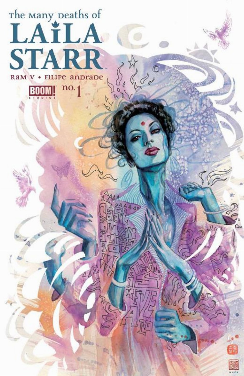 Many Deaths Of Laila Starr #1 (Of 5) Cover B Death Foil Variant Cover