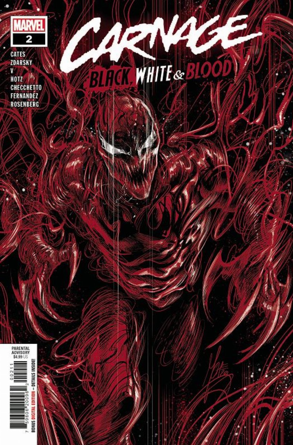 Carnage Black White And Blood #2 (Of 4)
