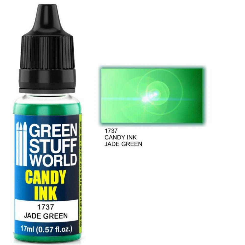 Green Stuff World Candy Ink – Jade Green Χρώμα Μοντελισμού (17ml)