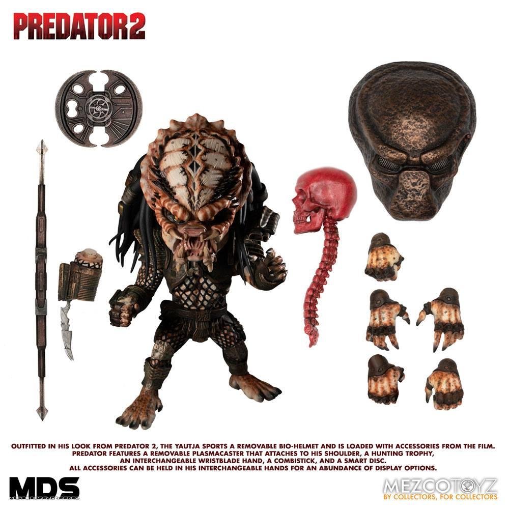 Φιγούρα Predator 2: Mezco Designer Series – City Hunter Deluxe Action Figure (15cm)