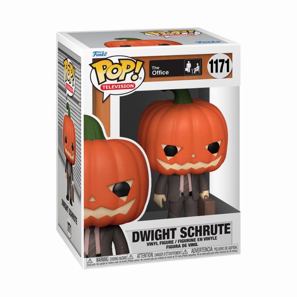 Φιγούρα Funko POP! The Office – Dwight with Pumpkinhead #1171