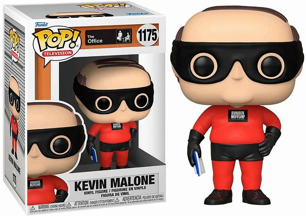 Φιγούρα Funko POP! The Office – Kevin as Dunder Mifflin Superhero #1175