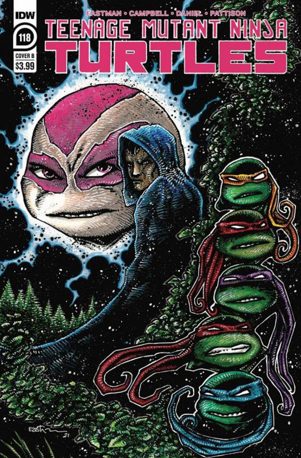 Teenage Mutant Ninja Turtles #118 Eastman Cover B