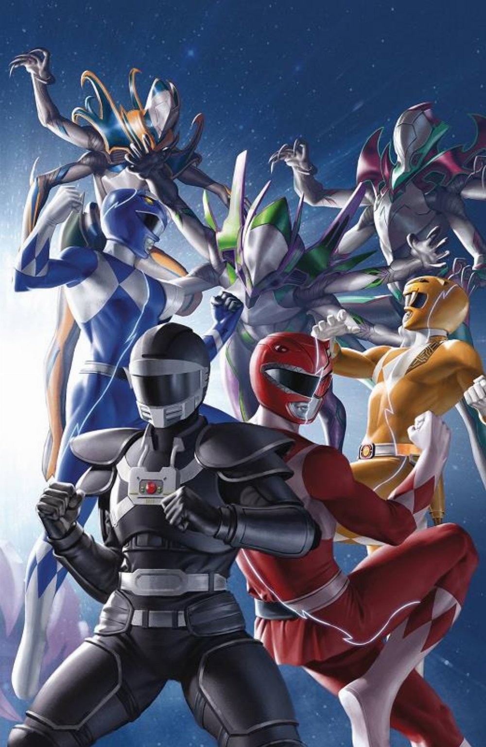 Power Rangers Unlimited Edge Of Darkness #01 Cover B Yoon