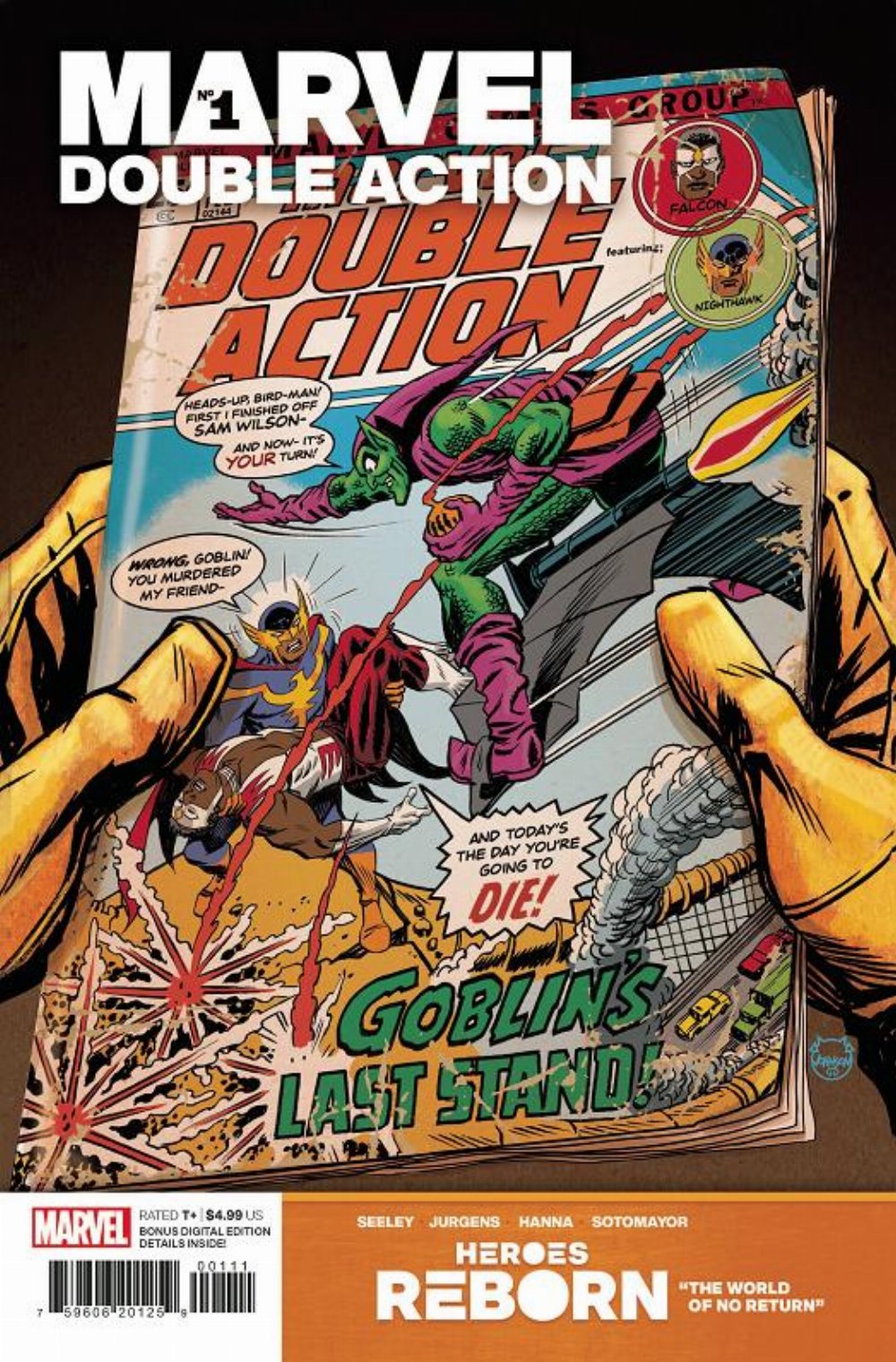 Τεύχος Κόμικ Heroes Reborn Marvel Double Action #1