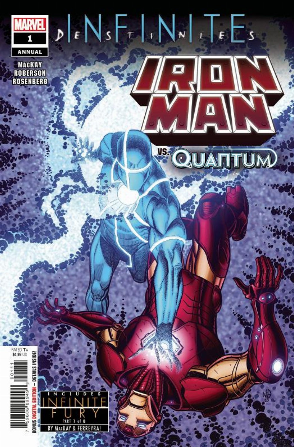 Τεύχος Κόμικ Iron Man Annual #1 Infinite Destinies