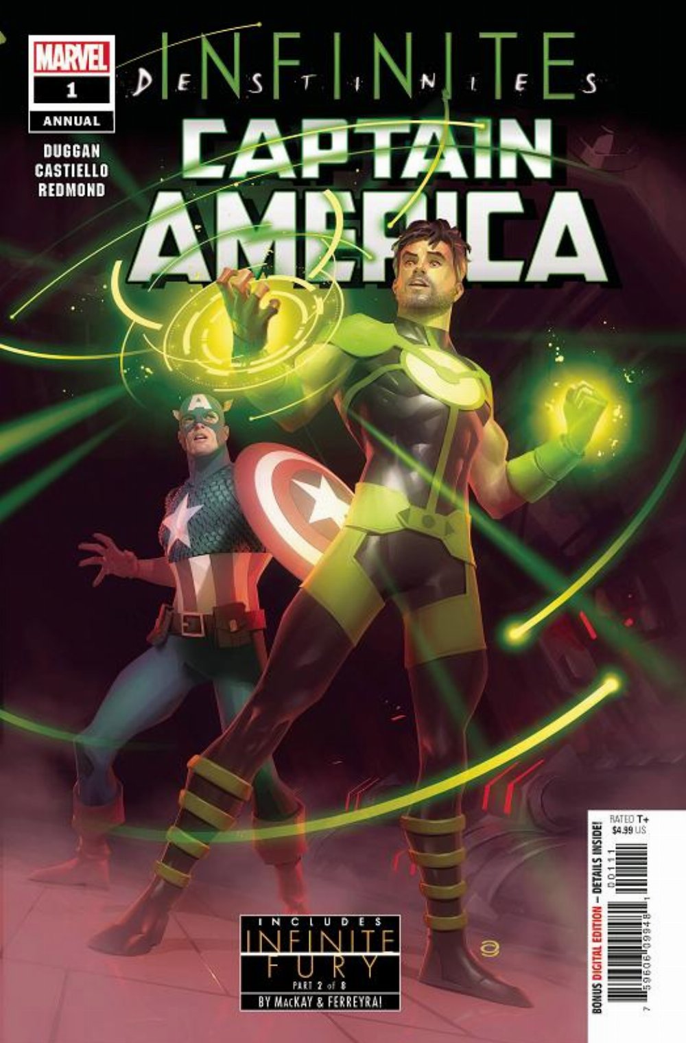 Τεύχος Κόμικ Captain America Annual #1 Infinite Destinies