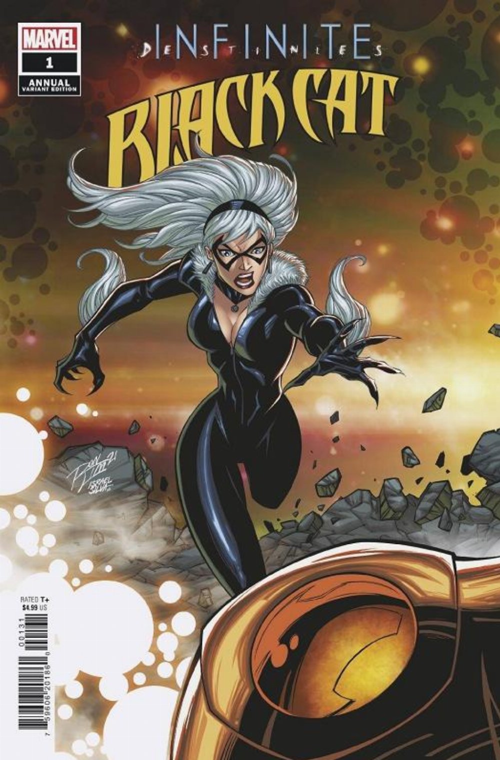 Black Cat Annual #1 INFD Ron Lim Connecting Variant Cover
