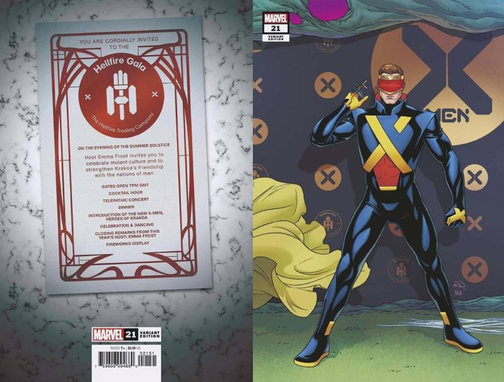 Τεύχος Κόμικ X-Men #21 GALA Dauterman Connecting Variant Cover