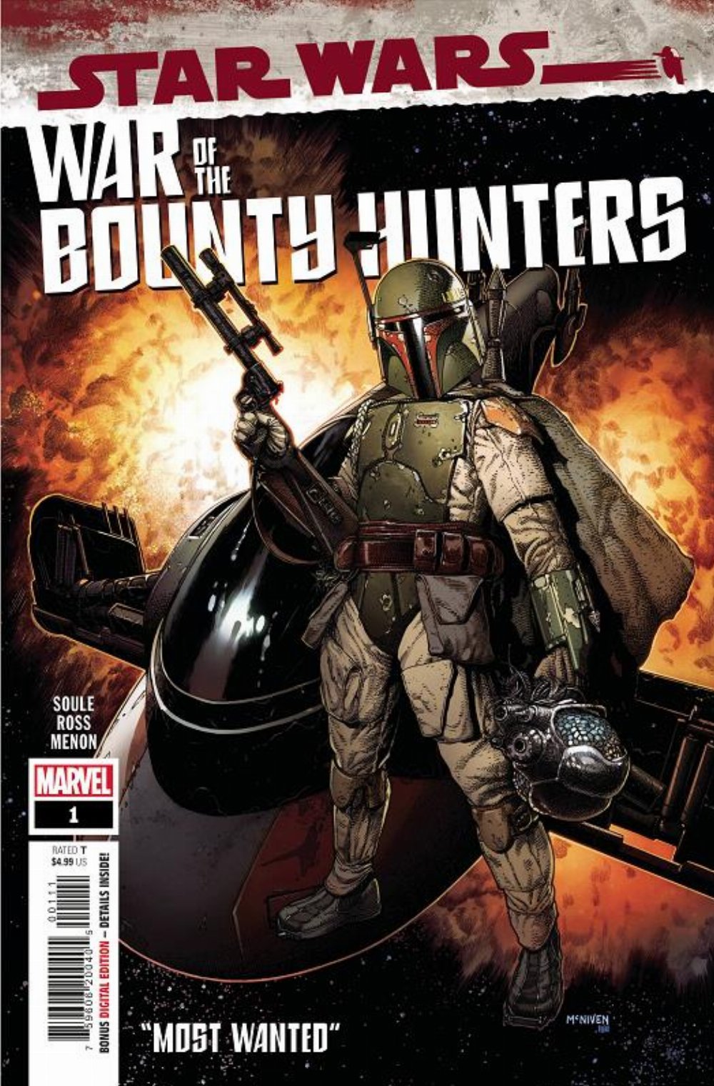 Τεύχος Κόμικ Star Wars War Of The Bounty Hunters #1 (OF 5)