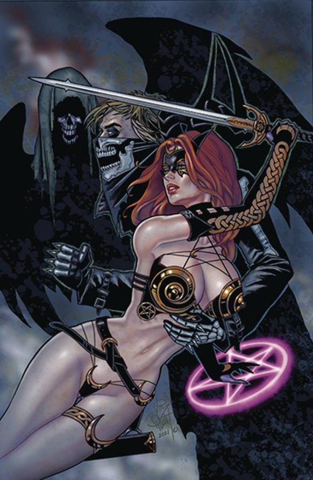 Tarot Witch Of The Black Rose #128