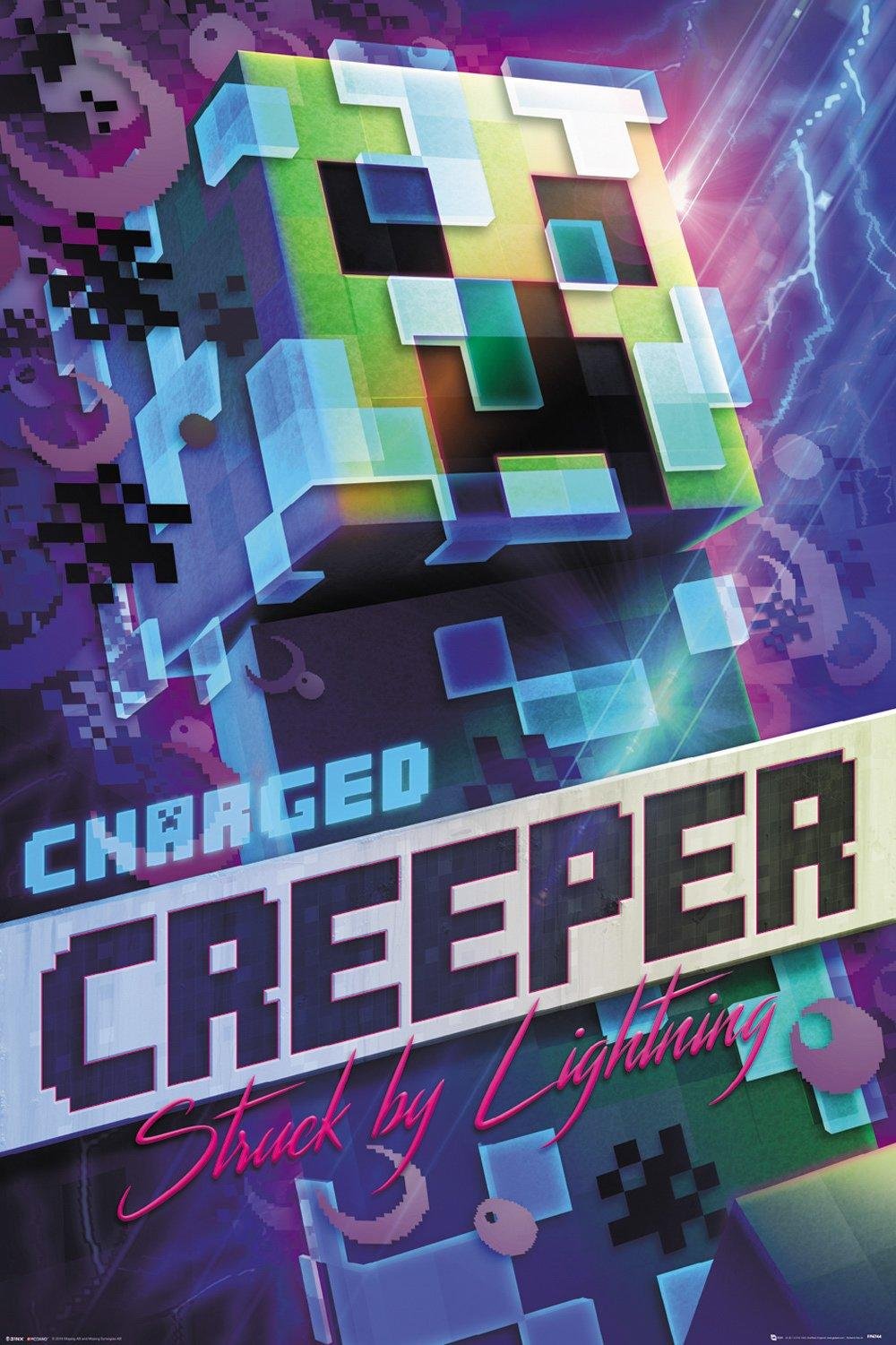 Αυθεντική Αφίσα Minecraft – Creeper Poster (61x92cm)