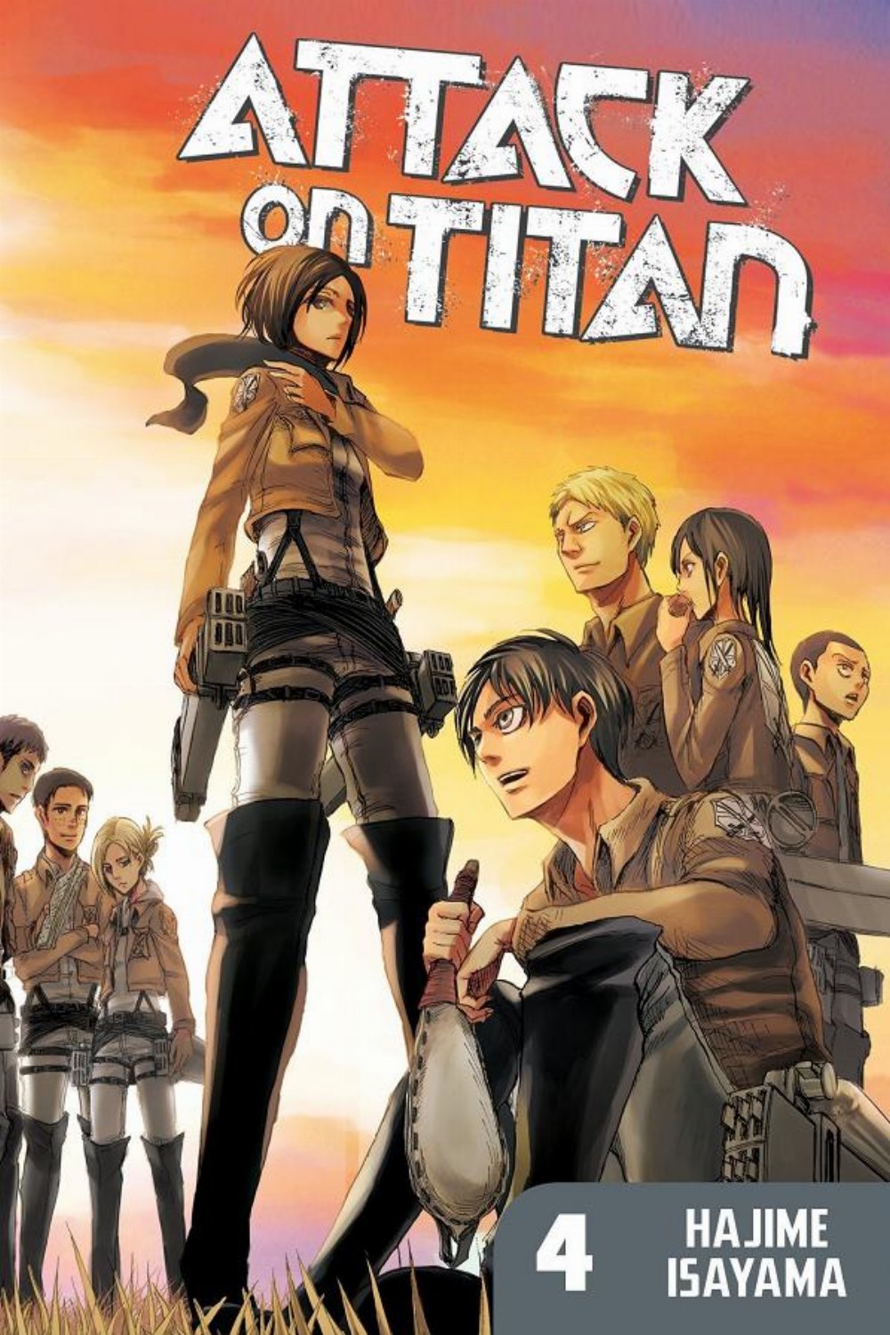 Τόμος Manga Attack On Titan Vol. 04
