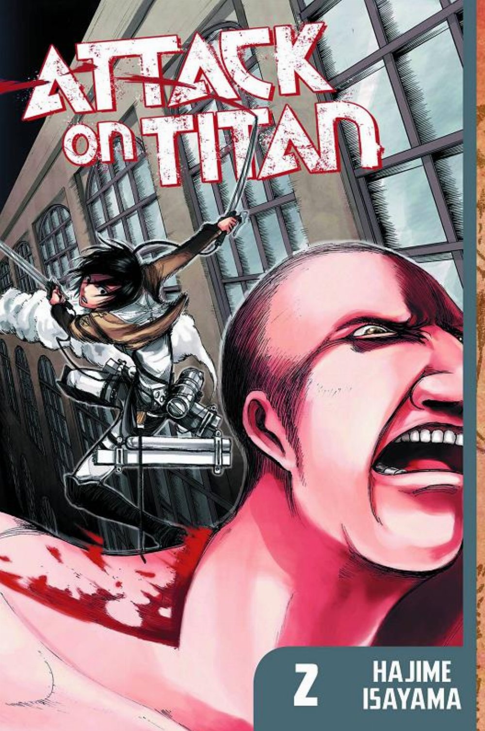 Τόμος Manga Attack On Titan Vol. 02