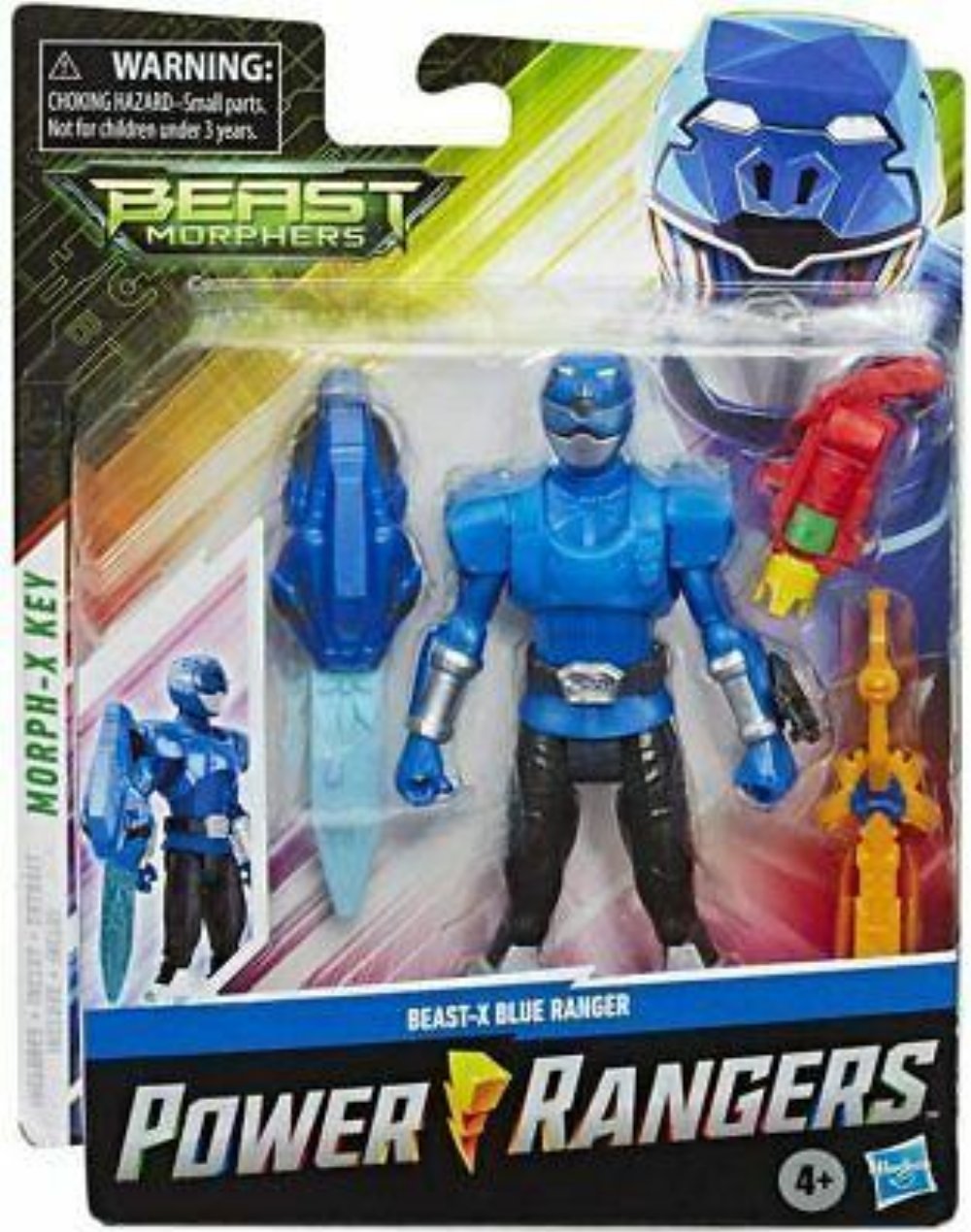 Φιγούρα Power Rangers: Beast Morphers – Beast-X Blue Ranger Action Figure (15cm)
