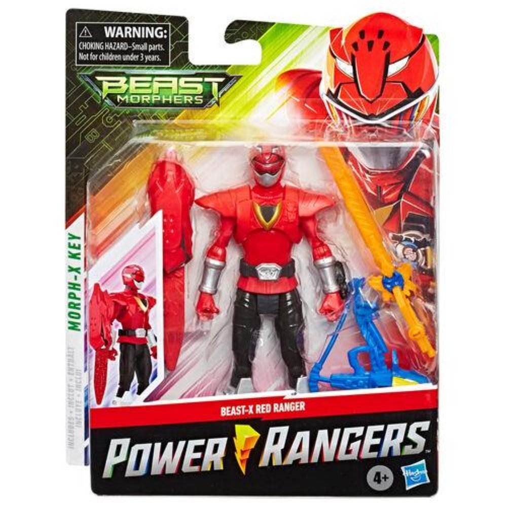 Φιγούρα Power Rangers: Beast Morphers – Beast-X Red Ranger Action Figure (15cm)