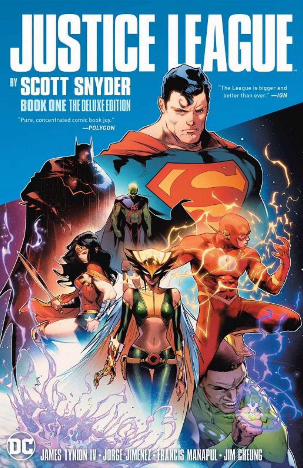 Justice League The Deluxe Edition By Scott Snyder Book One (HC)