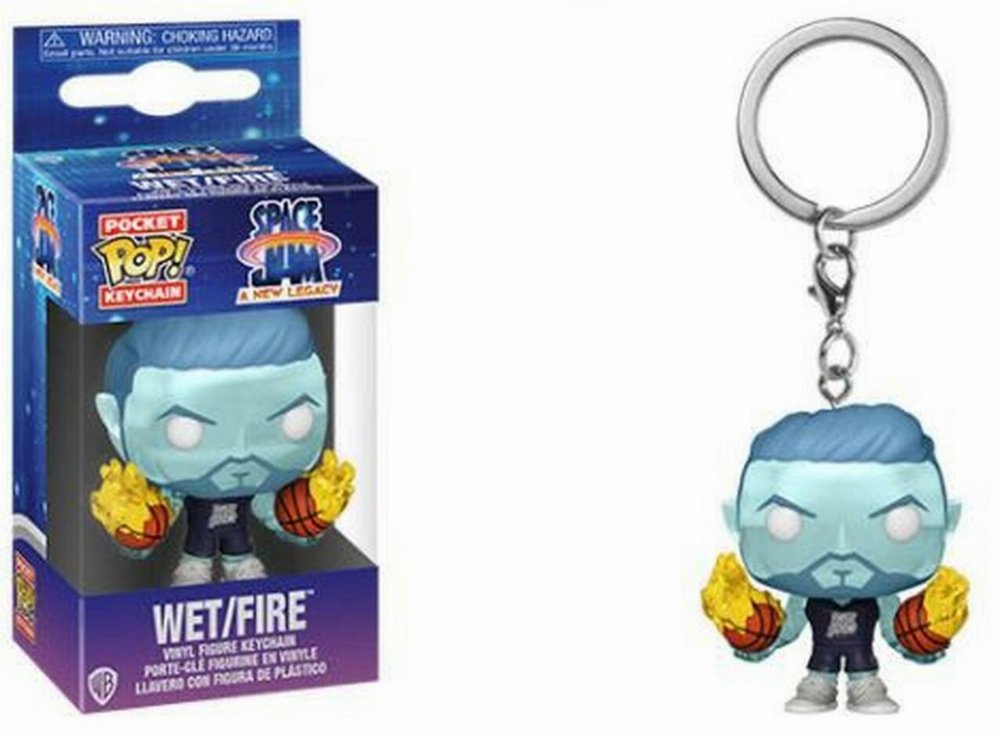 Funko Pocket POP! Μπρελόκ Space Jam 2 – Wet/Fire Figure