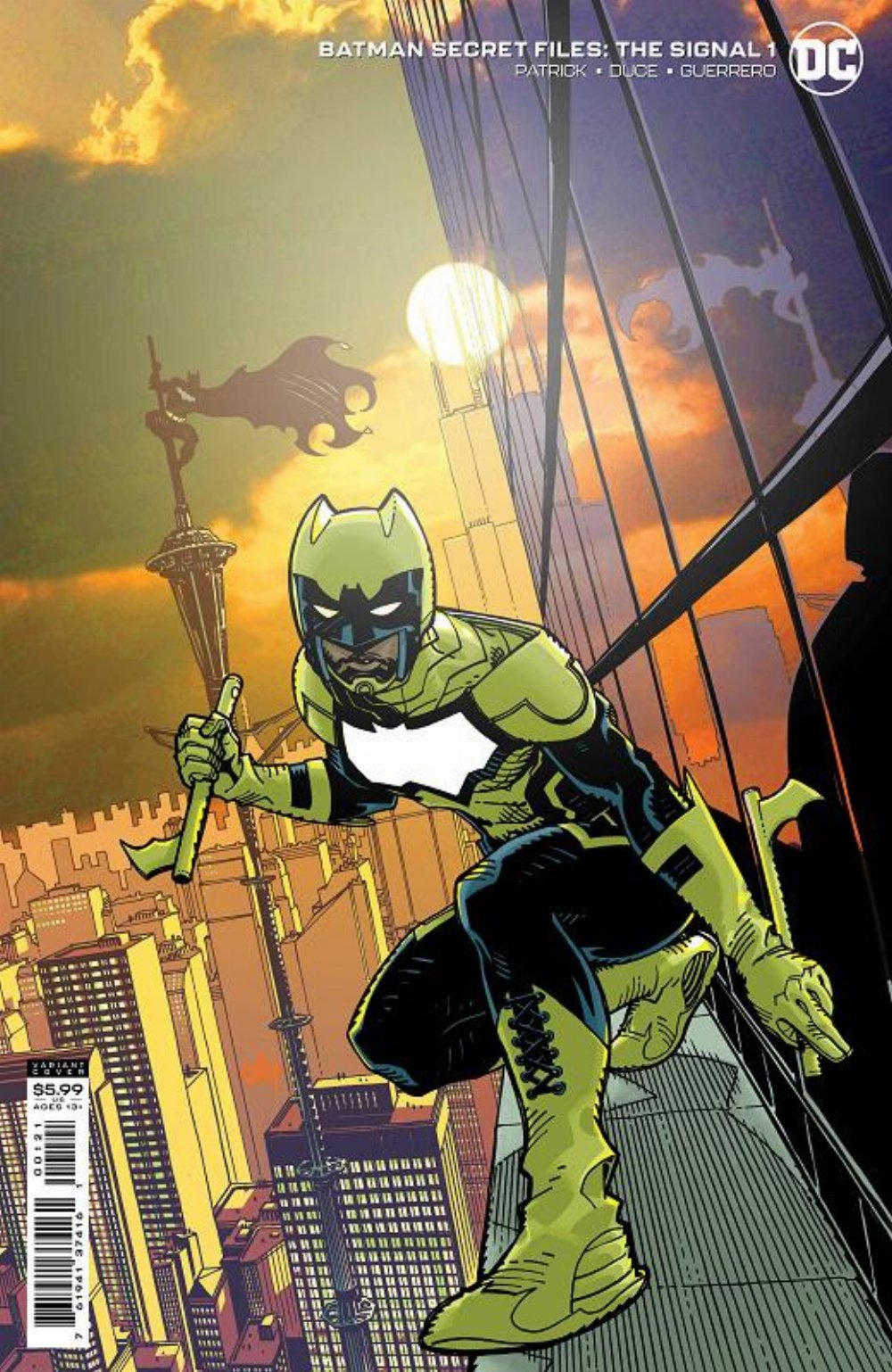 Batman Secret Files The Signal #01 Cover B Hamner Cardstock Variant Cover
