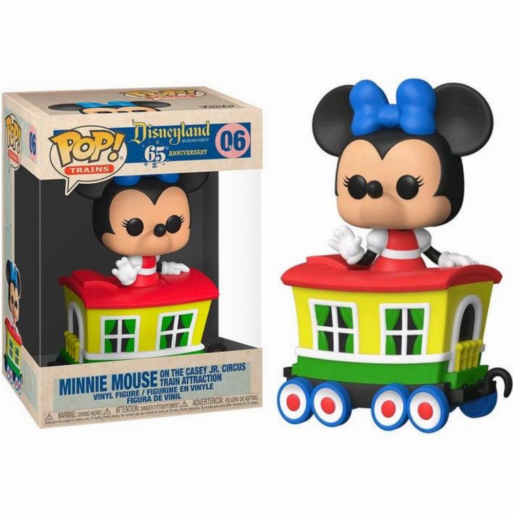 Φιγούρα Funko POP! Trains: Disneyland 65th Anniversary – Minnie Mouse on the Casey Jr. Circus Train Attraction #06 (Exclusive)