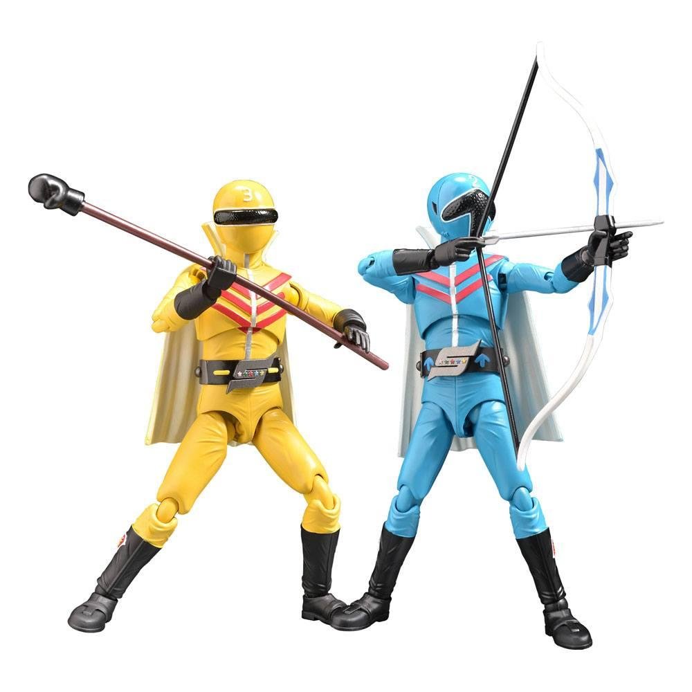 Φιγούρα Himitsu Sentai Gorenger Hero – Aorenger & Kirenger 2-Pack Action Figures (17cm)