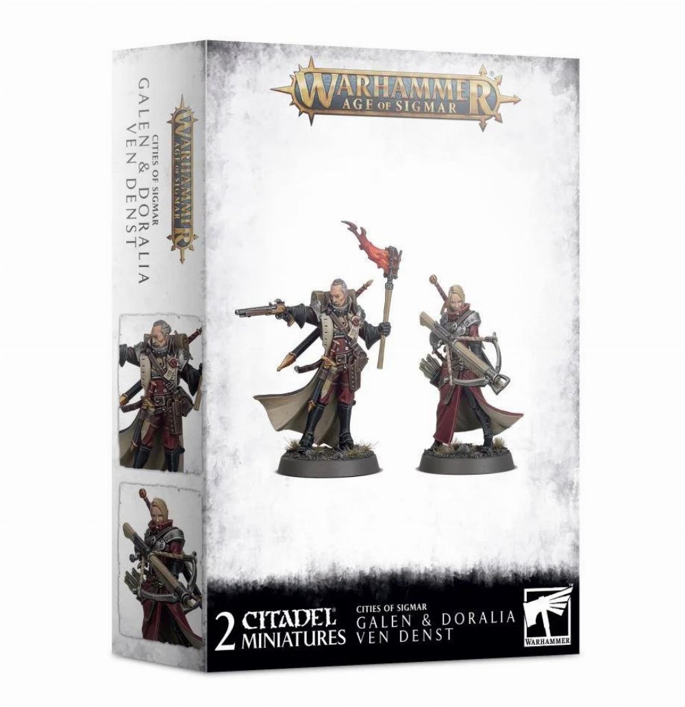 Warhammer Age of Sigmar – Cities of Sigmar: Galen and Doralia ven Denst