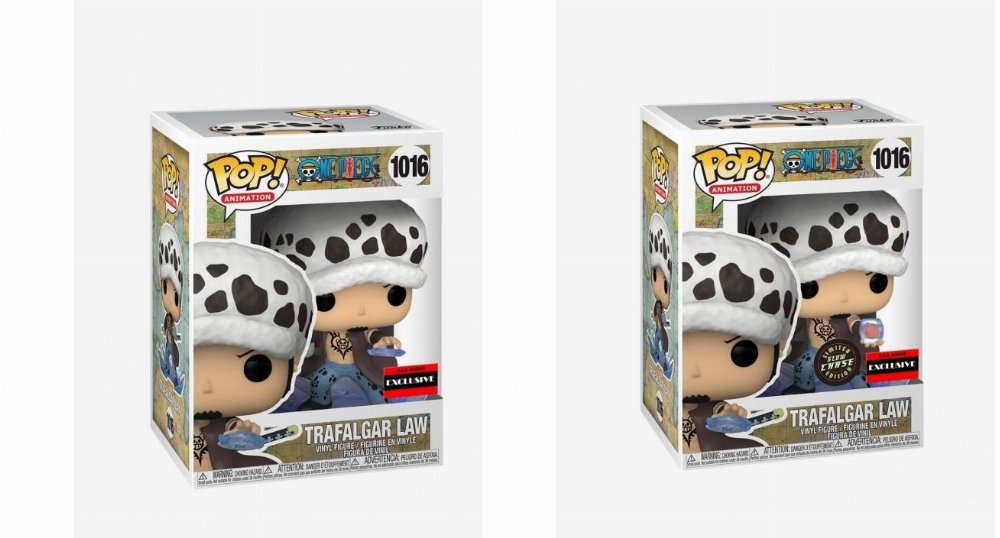 Φιγούρες Funko POP! Bundle of 2: One Piece – Trafalgar Law (Room) 1016 & Chase (Exclusive)