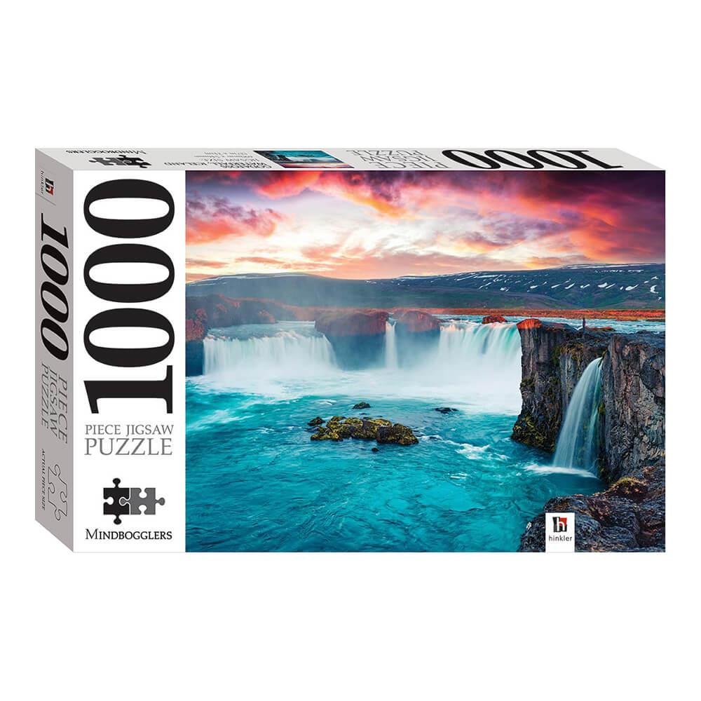 Παζλ 1000 κομμάτια – Godafoss Waterfall, Iceland