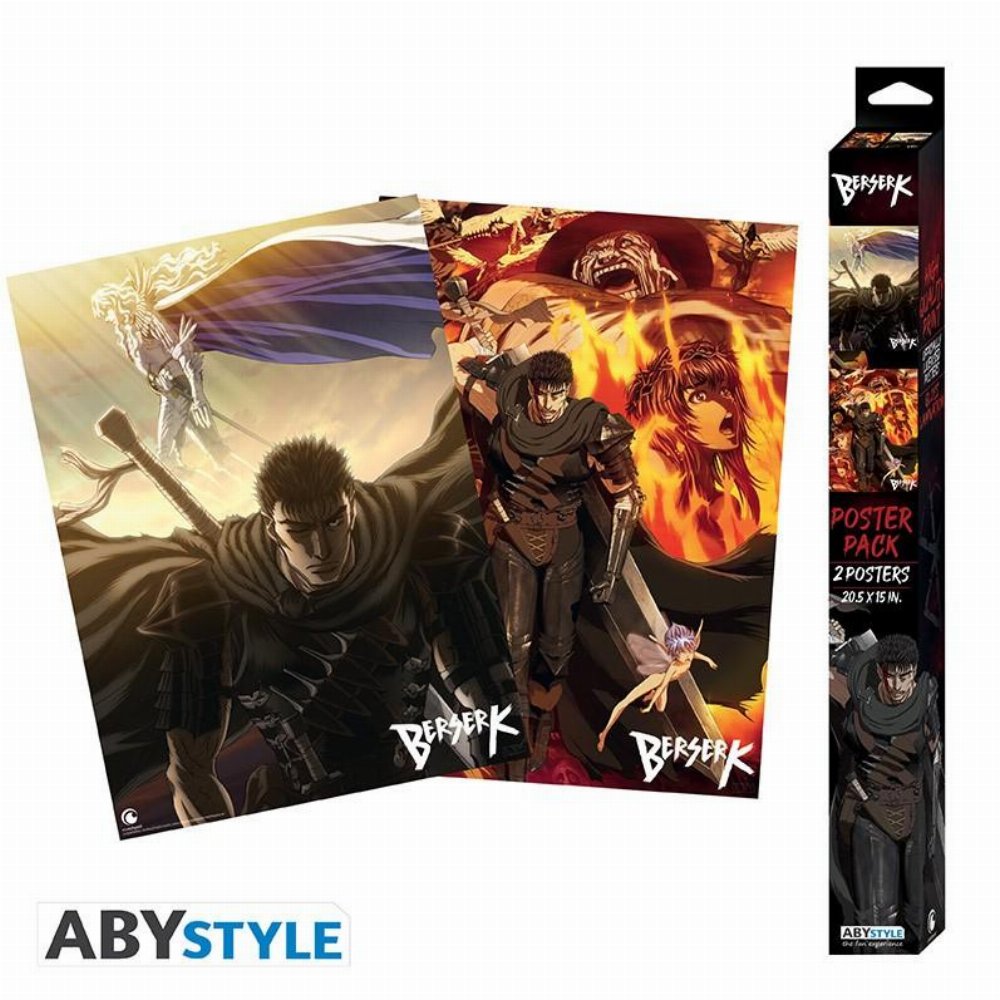 Αυθεντικές Αφίσες Berserk – Chibi 2-Pack Posters (52x38cm)