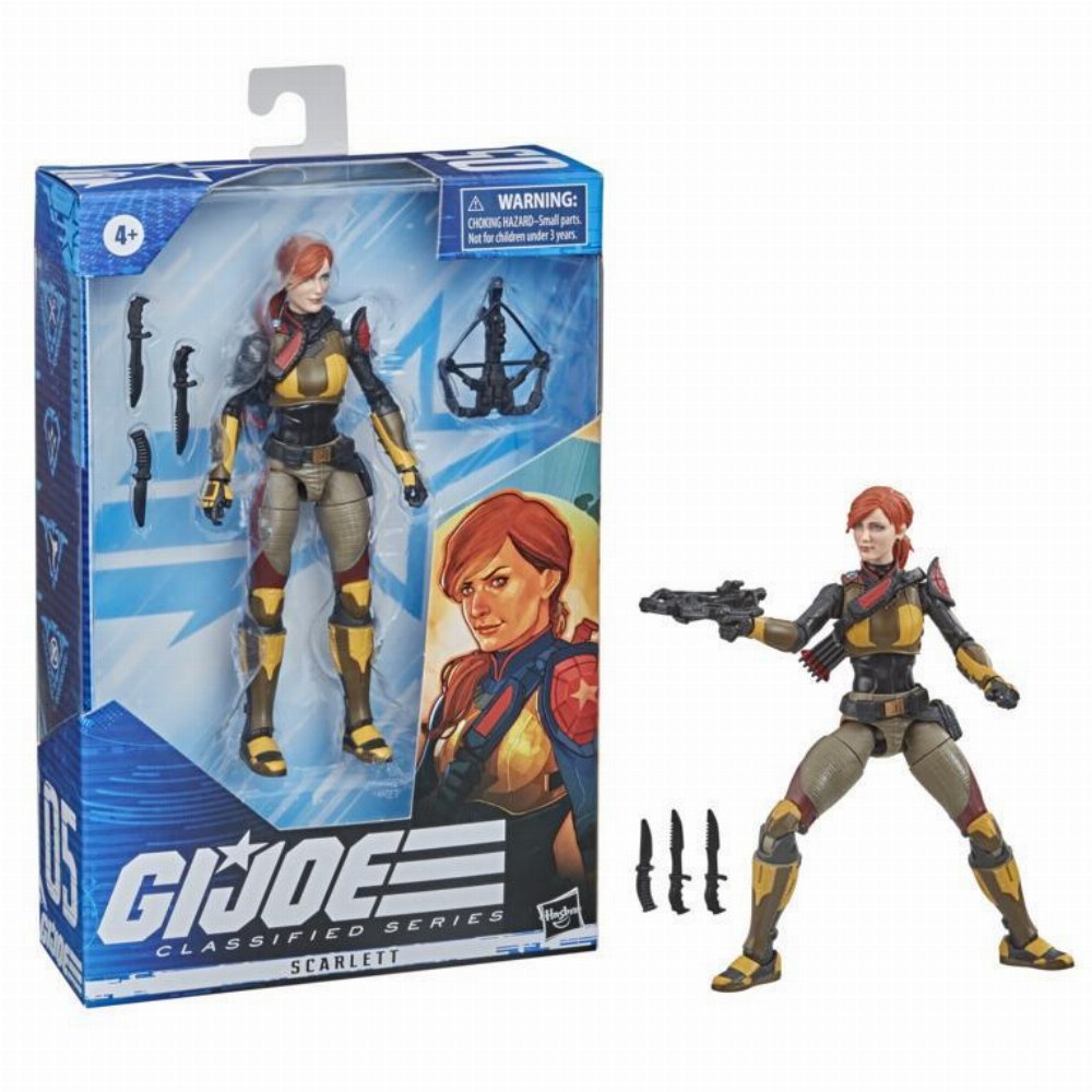 GI Joe: Classified Series – Scarlett #05 Action Figure (15cm)