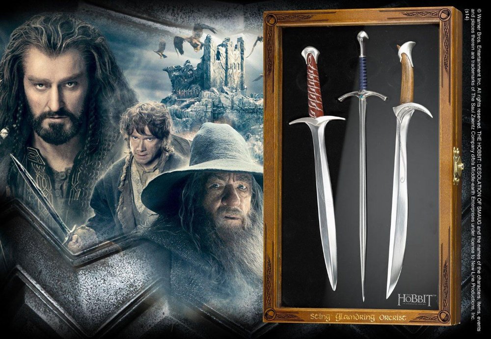 The Hobbit – Three Elven Swords Letter Opener Set