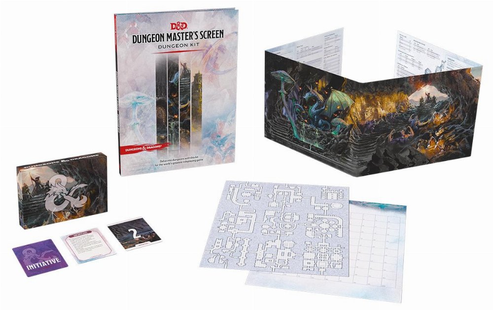 Dungeons & Dragons 5th Edition – Dungeon Master’s Screen: Dungeon Kit