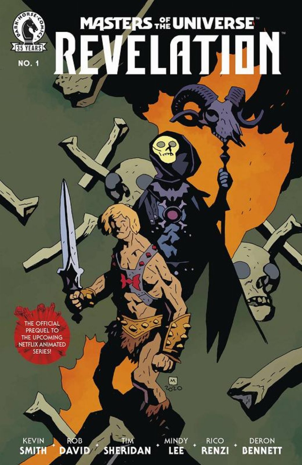 Masters Of The Universe Revelation #1 (OF 4) Cover B Mignola