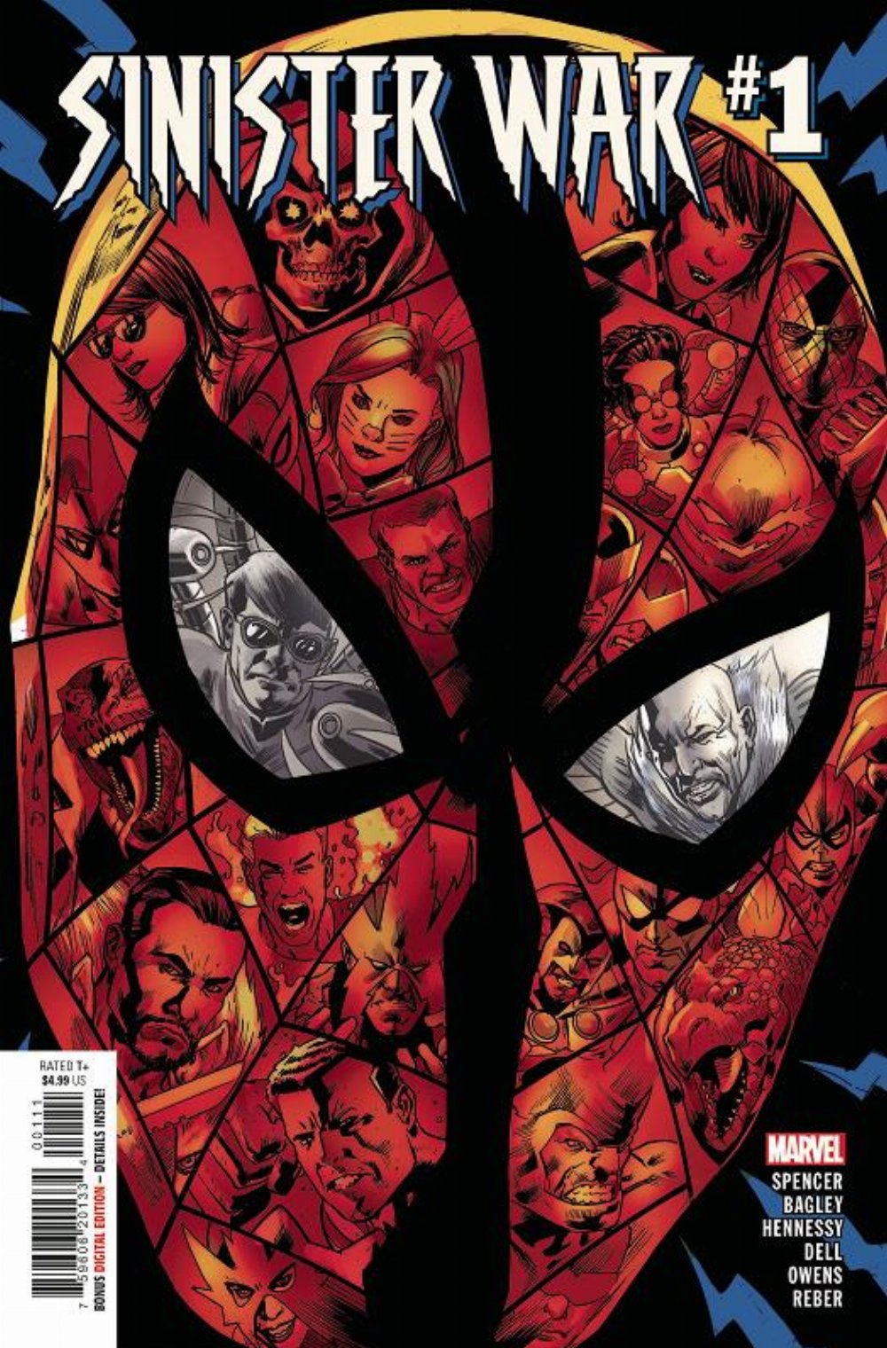 Τεύχος Κόμικ Sinister War #1 (OF 4)