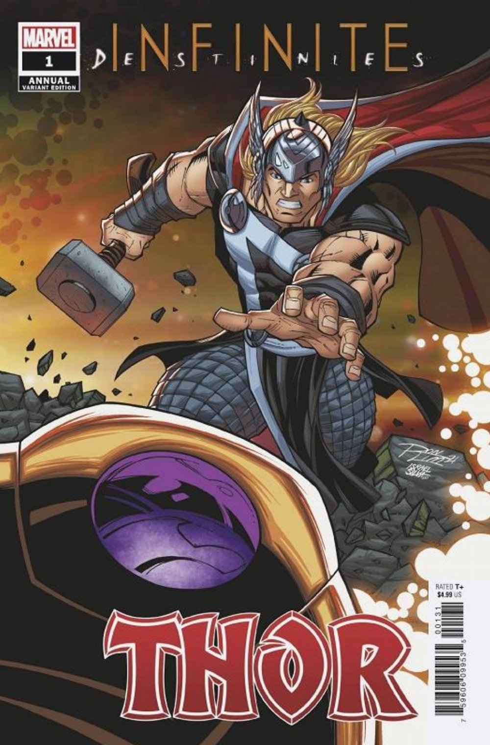 Τεύχος Κόμικ Thor Annual #1 INFD Ron Lim Connecting Variant Cover