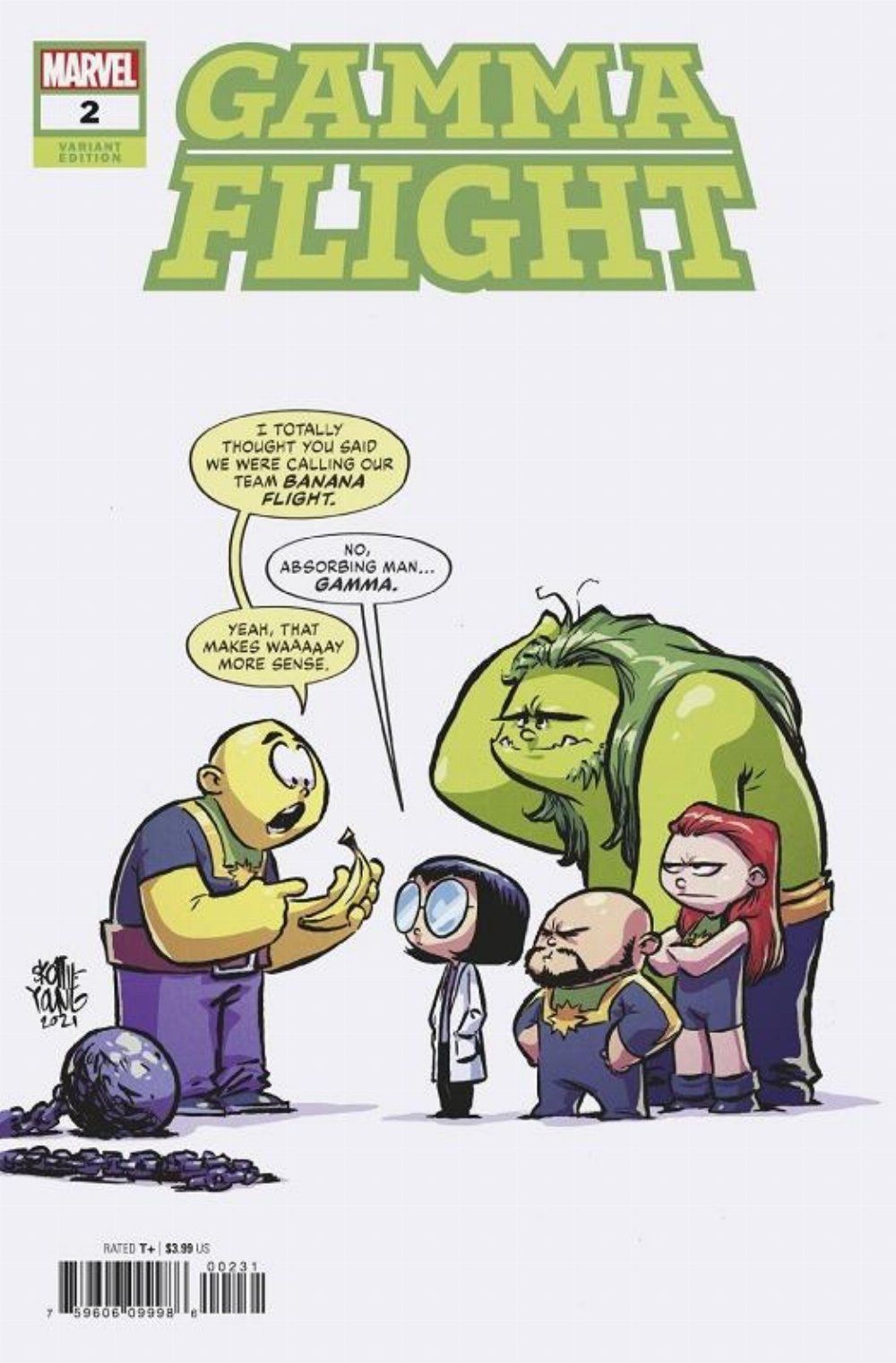 Gamma Flight #2 (OF 5) Young Variant Cover