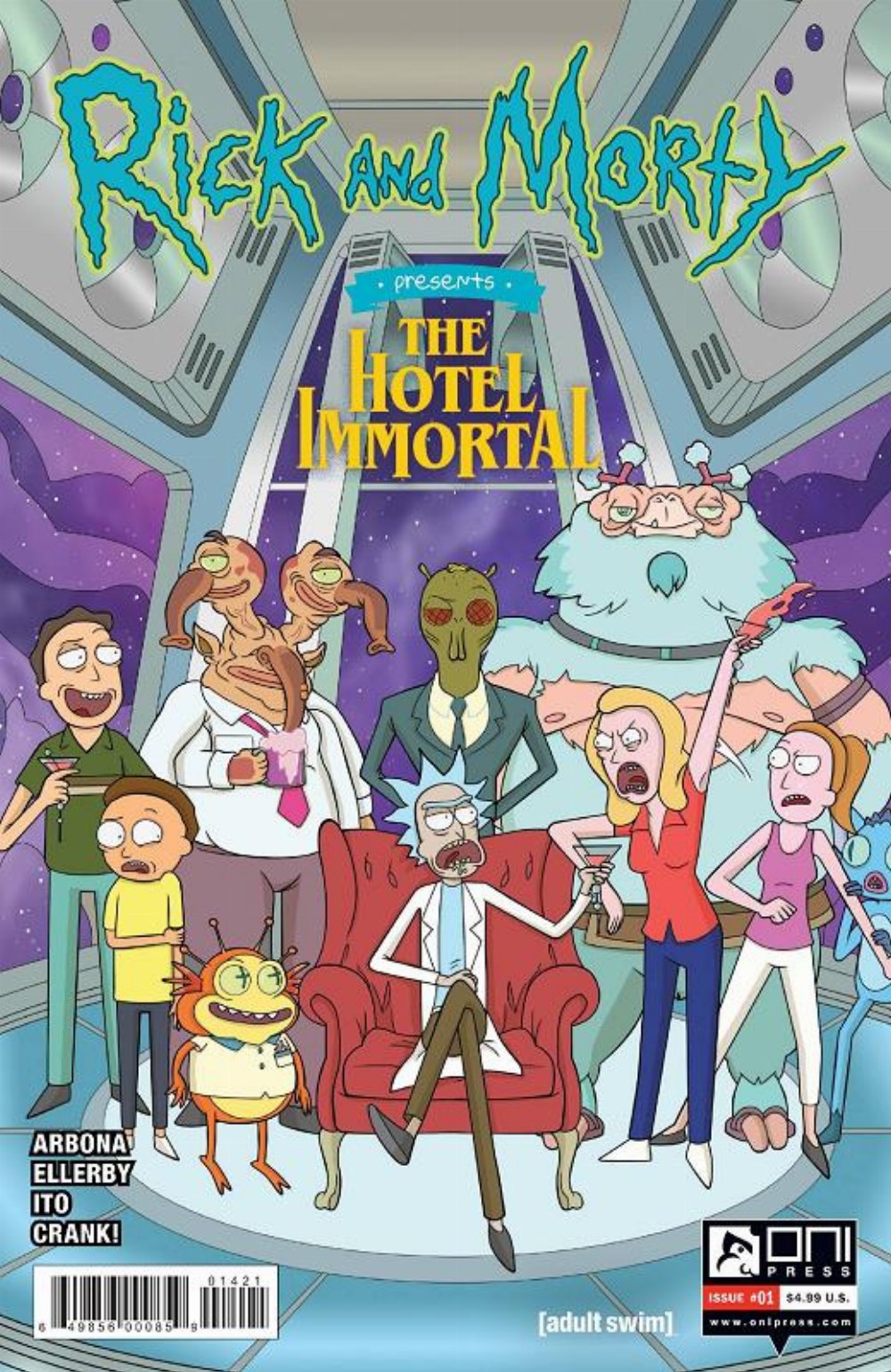 Rick And Morty Presents Hotel Immprtal #1 Cover B Murphy