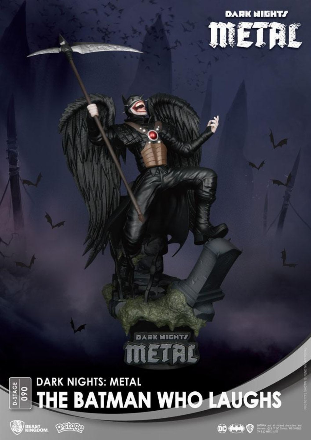 Φιγούρα Marvel Comics: D-Stage – Dark Nights: Metal The Batman Who Laughs Statue (16cm)