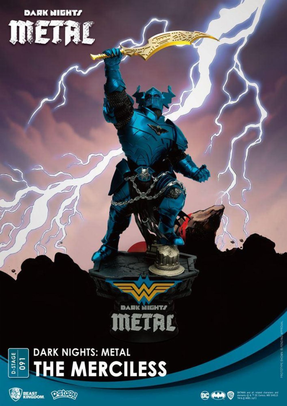Φιγούρα Marvel Comics: D-Stage – Dark Nights: Metal The Merciless Statue (16cm)