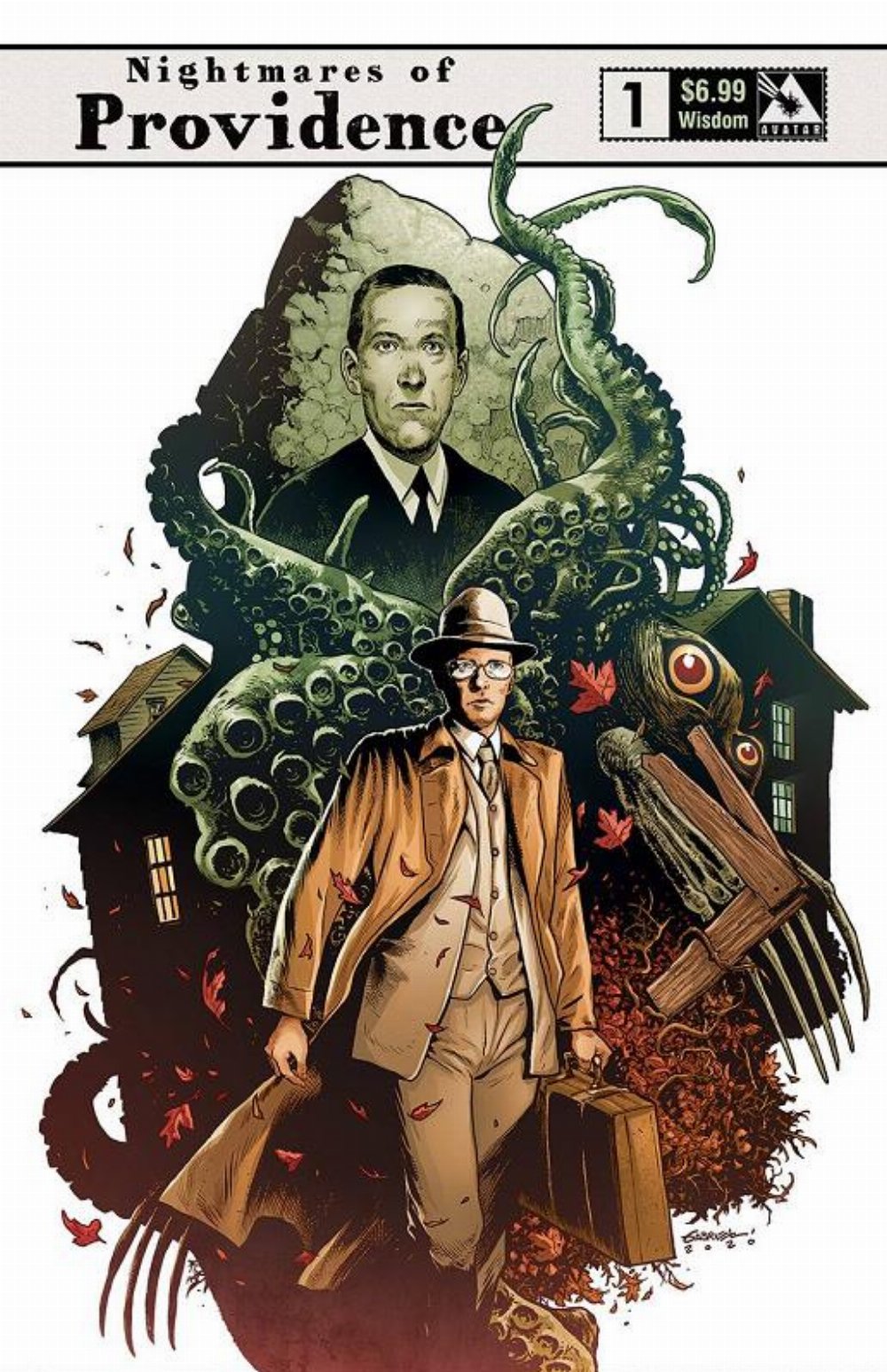 Nightmares Of Providence #1 Wisdom Variant Cover