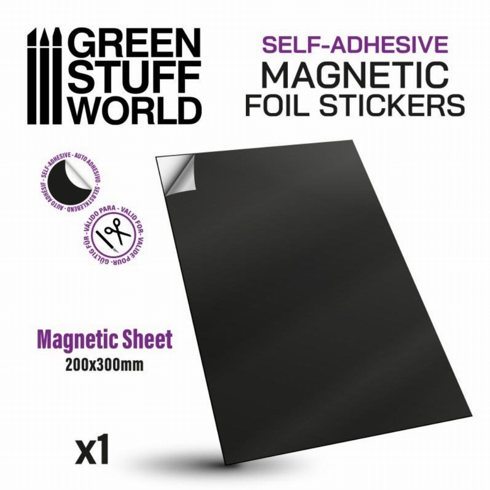 Green Stuff World – Magnetic Sheet (Self Adhesive)