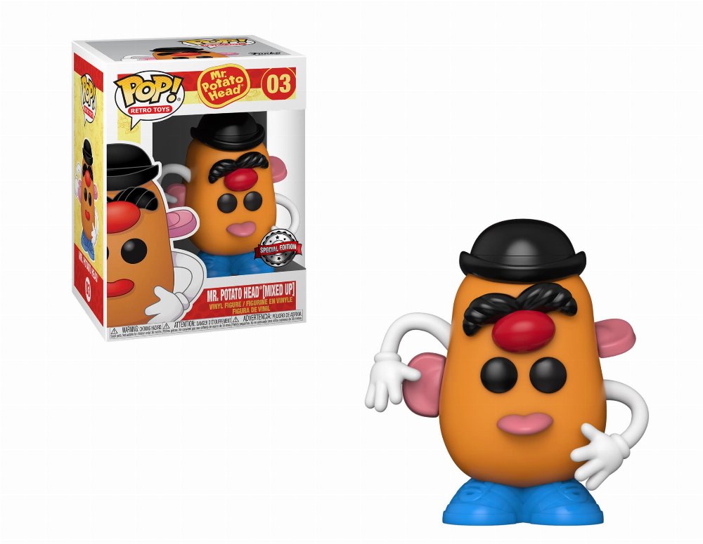 Φιγούρα Funko POP! Retro Toys: Hasbro – Mr. Potato Head (Mixed Face) #03 (Exclusive)