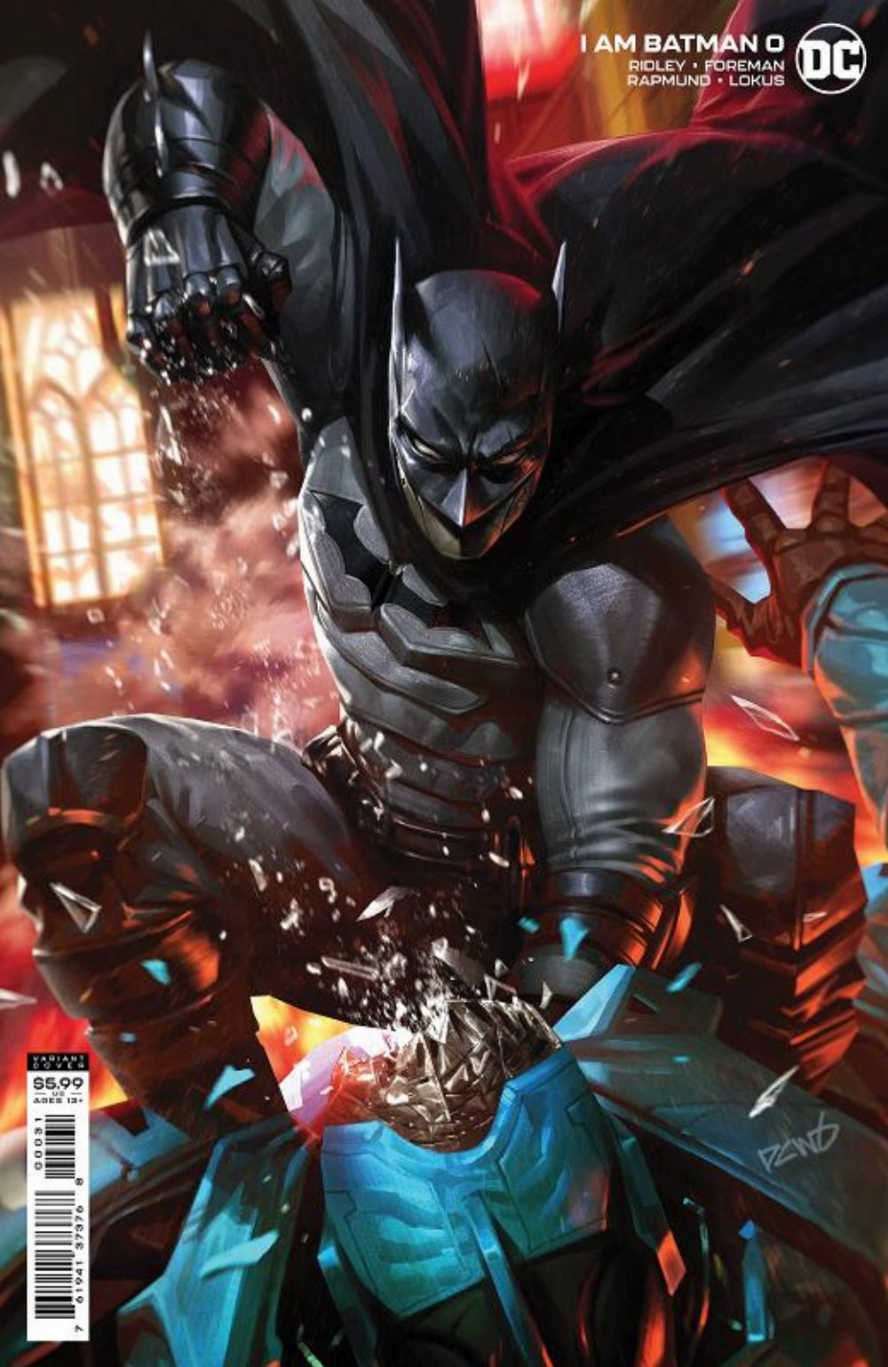 I Am Batman #0 Cover C Wilkins Cardstock Variant Cover