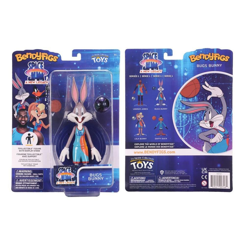 Space Jam 2: Bendyfigs – Bugs Bunny Φιγούρα Δράσης (19cm)