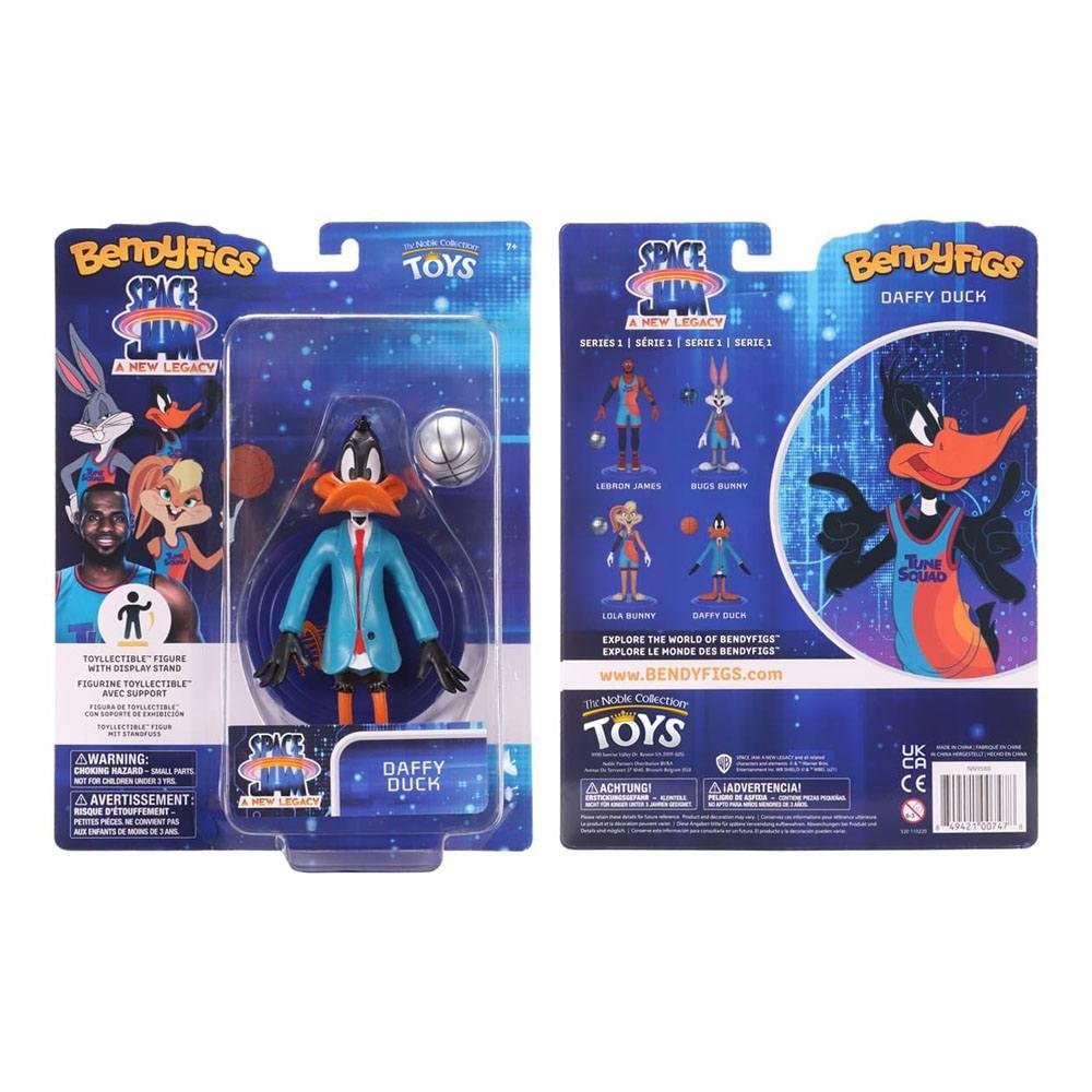 Space Jam 2: Bendyfigs – Duffy Duck Φιγούρα Δράσης (19cm)