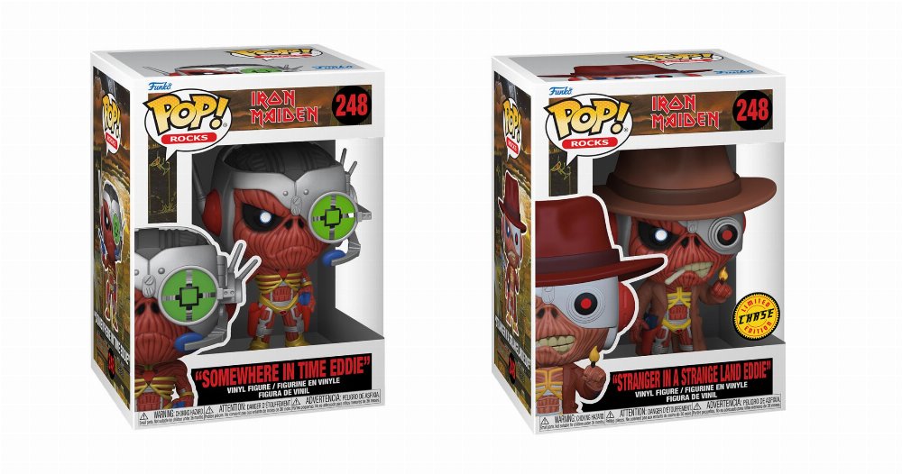 Φιγούρα Funko POP! Bundle of 2: Rocks: Iron Maiden – Eddie (Somewhere in Time) #248 & Chase