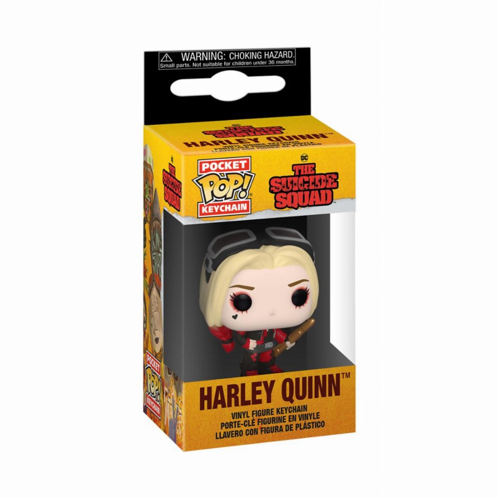 Funko Pocket POP! Keychain The Suicide Squad – Harley Quinn (Bodysuit) Figure