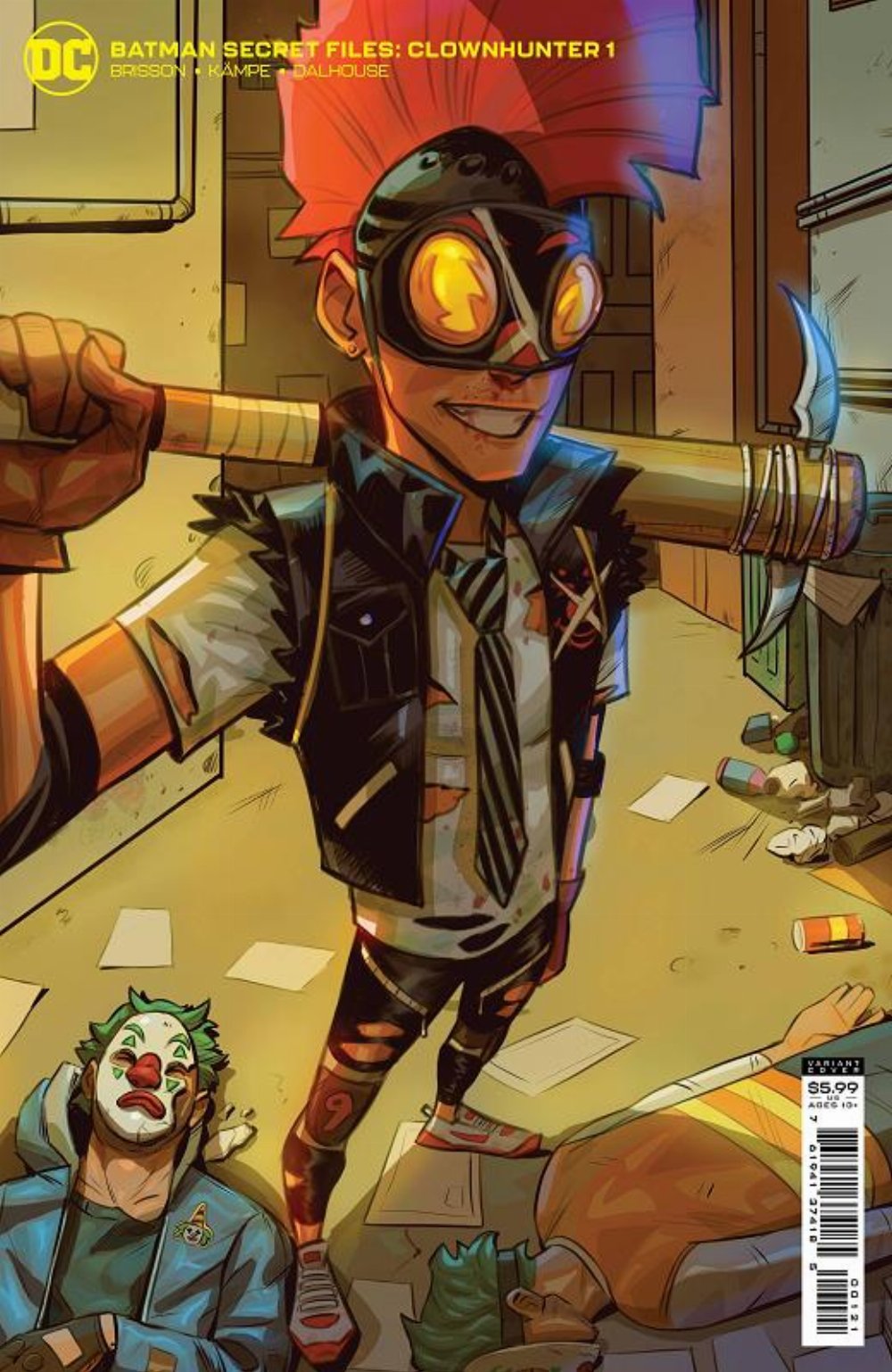 Batman Secret Files Clownhunter #1 Cover B Cardstock Variant Cover